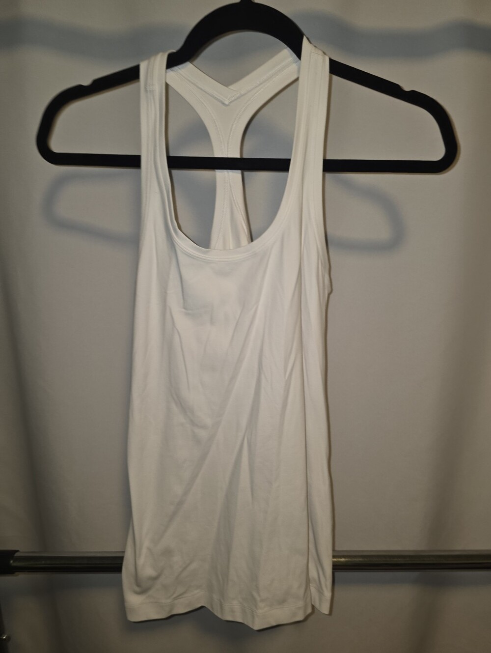 White Racerback Lululemon Tank Top